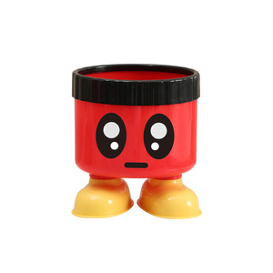 Cute Cartoon Pen Holder Plastic <b>Large</b> Capacity <b>Desk</b> Organizer For Student Office Use - Product Image 4
