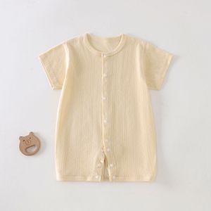 <span class=keywords><strong>Pyjama</strong></span> léger en maille respirante d'été à manches courtes pour bébés garçons et filles - Product Image 3