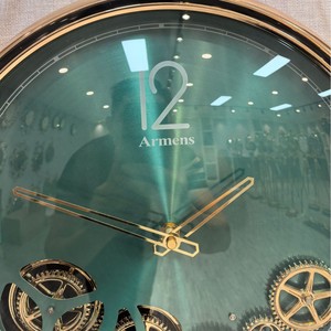 Modern Minimalist Round Wall <b>Clock</b> Battery Powered Quartz <b>Clock</b> For Living Room Home Decor 2024 Style Single Face - Product Image 2