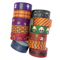 Ruban Washi Adhésif Personnalisé à Faible MOQ, Motifs Animaux Mignons, Vente en Gros, Style Japonais, Impression Personnalisée