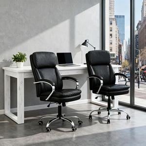 Da hiện đại điều hành ghế văn phòng cao cao lưng ergonomic chơi game Layered cơ thể gối nghiêng Chức năng ghế máy tính - Product Image 4