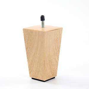 Patas de muebles de plástico de grano de madera cuadrado exportador profesional de estilo moderno 2023 para sofá dormitorio sala de estar Hospital al aire libre - Product Image 6