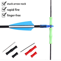 Tir arc et flèche Silicone doigt garde corde tir à l'arc doigt garde arc classique tir à l'arc équipement de protection positionnement