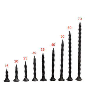 <span class=keywords><strong>Tornillo</strong></span> de Cabeza Plana Cruzada de Acero Galvanizado de Alta Resistencia, Clavos para Paneles de Yeso, Grado 4, Diámetro de Cabeza de 3mm-12mm para Madera, Medida Métrica - Product Image 6