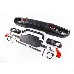 Lufeng กันชนหน้าอะลูมิเนียมสำหรับรถออฟโรด4x4อุปกรณ์เสริมรถออฟโรด10th ครบรอบปีสำหรับ <span class=keywords><strong>JEEP</strong></span> Wrangler JK อัพเกรด JL - Product Image 5