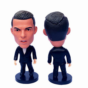 Fabricant de jouets en plastique personnalisés Football Cup Soccer Action Figure en plastique Mini Figures Football Star Poupées pour Collection - Product Image 5