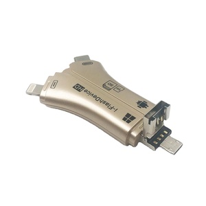 Wholesale 4 in 1 Type-C Micro USB SD TF Card Reader for iPhone/iPad/Macbook/Android Mobile phone