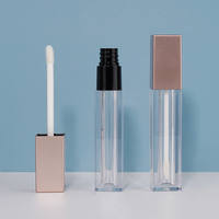 Tubes et boîte de brillant à lèvres étiquette personnalisée pour cosmétiques crème tube de brillant à lèvres emballage tubes de brillant à lèvres vides avec logo privé