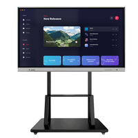 65 75 85 86 98 100 pouces smart TV 4k ultra hd LED écran tactile rétro-éclairé tableau blanc interactif intelligent