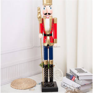 Decoración navideña para exteriores, <span class=keywords><strong>2023</strong></span> cm, madera, 6 pies, juguete grande, soldado, <span class=keywords><strong>Cascanueces</strong></span>, 120 - Product Image 3