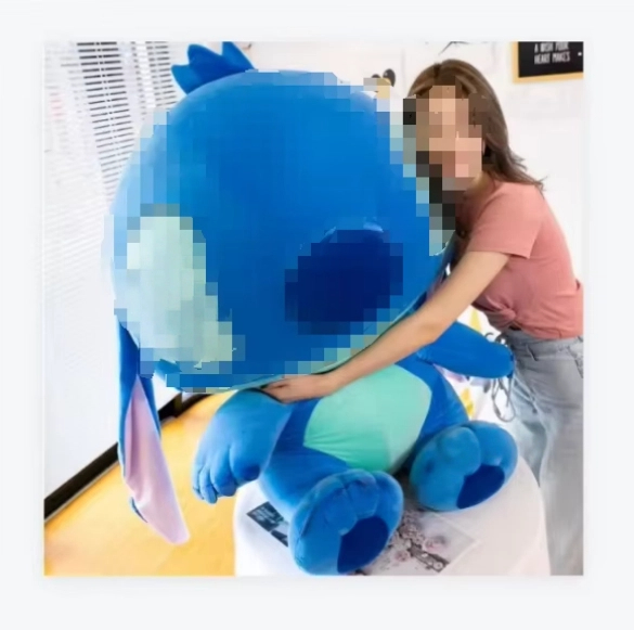 Plush Toys Animals Wholesale Big Size Stitchh Plush Toy Grab Doll With High Quality for Kids Sttitch Dog Plush Toy Birthday Gift