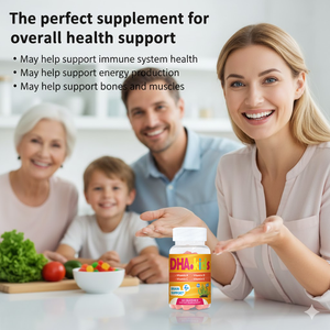 Высококачественные жевательные конфеты с <span class=keywords><strong>DHA</strong></span> для детей с омега-3, 6, 9 + <span class=keywords><strong>DHA</strong></span> для поддержания здоровой работы мозга, зрения, концентрации внимания и здоровья сердца - Product Image 4