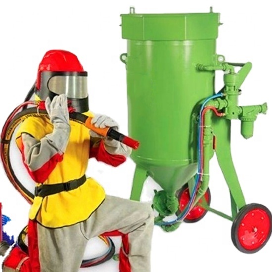 Movable and Dust-free Sand Blasting Machine