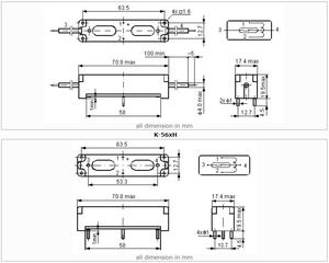 공장 공급 50W 2A 5kV/7.5kV/<span class=keywords><strong>10kV</strong></span> 고전압 HV 리드 릴레이/리드 스위치/리드 센서 (핀/케이블 포함) - Product Image 5
