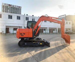 Excavadora Hitachi ZX70 Usada Original Fabricada en Japón, Excavadora Japonesa Usada Original de 7 Toneladas en Venta - Product Image 3