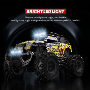 Camions RC tout-terrain 2,4 GHz pour escalade sur rochers, voitures jouets tout-terrain, échelle 1/14, véhicules monstres résistants aux chocs avec éclairage - Product Image 4