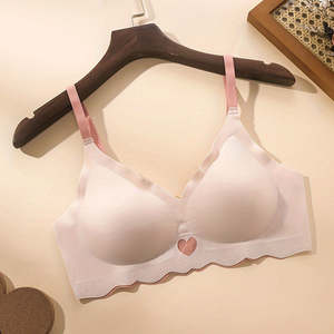 3 pièces de soutien-gorge de haute qualité, nouveaux arrivages, bonne qualité, nouveau design, sans couture, contrasté, grande taille, sous-vêtements pour filles - Product Image 1