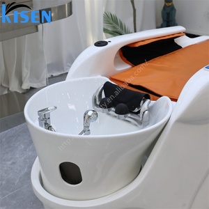 Fauteuils de Salon de Luxe Kisen 2025 et Lit de Massage Automatique pour Lavage de Cheveux : Commande Tactile Intelligente, Spa Capillaire & Design Éco-responsable - Product Image 4