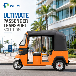 รถตุ๊กตุ๊กเกรดพรีเมียม รับประกัน 1 ปี รุ่น Stable Safe 1200W 4 ที่นั่ง ระบบไฮดรอลิก ลดแรงกระแทก เหมาะสำหรับรีสอร์ท มหาวิทยาลัย และในเมือง - Product Image 2
