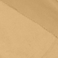 Tissu en microfibre interlock respirant, non-décolorant, en suède coloré, personnalisable, de 0,4 mm à 2,2 mm, pour vêtements, chaussures, lingerie, maillots de bain