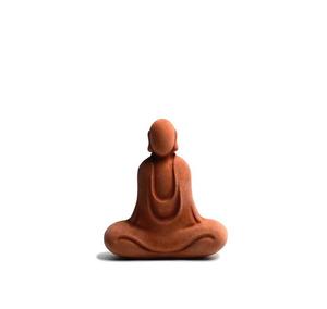 Adorno de Estatua de Buda de hormigón, estilo minimalista japonés, con encanto Zen. Un gran artículo de decoración para el hogar para el arte del té - Product Image 1
