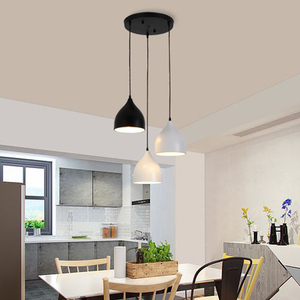 Moderno LED industriale plafoniere <span class=keywords><strong>Vintage</strong></span> decorazione della casa E27 * 3 ciotola <span class=keywords><strong>lampadari</strong></span> per camera d'albergo - Product Image 4
