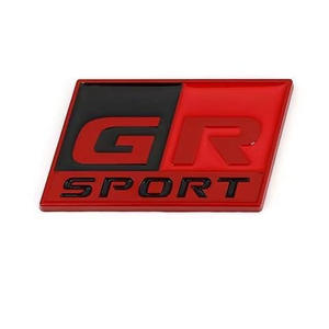 Autocollant de voiture de luxe GRMN GRSPORT avec logo en maille centrale, garantie 1 an, adhésif réutilisable pour modification de carrosserie GT86 - Product Image 6