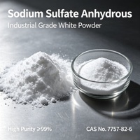 Offre Spéciale Prix Usine Sulfate de Sodium Anhydre Na2SO4 Produit Chimique pour Matière Première Céramique en Chine