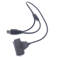 USB ke kabel SATA Insert Hard Disk Mdvr untuk mengakses komputer untuk membaca Data transmisi SSD jalur ekspor