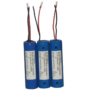 Lithium Ion battery 3.7V psebatterias1865020a4.2v lithium có thể sạc lại Ion Battery Power Pack batteriadelitio1800mah