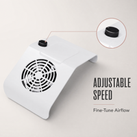 Extracteur d'ongles professionnel OEM ODM 80W, 4500 tr/min, vitesse réglable, faible bruit et repose-main givré pour les vendeurs e-commerce