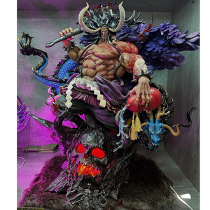 Figura de Acción de Anime de 75 cm, de una Pieza, de los Cuatro Emperadores, Piratas de las Bestias, Luffy, Kaido, JM, Estatua de Resina, Modelo de Zoro, Sanji, Ace - Product Image 6