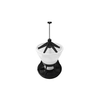 Mangeoire automatique pour porcs en acier inoxydable, double usage sec/humide, équipement robuste pour le bétail