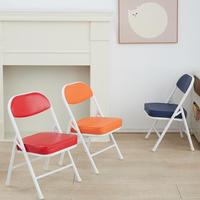 Chaise pliante de salle de réunion au design moderne pour l'approvisionnement transfrontalier, chaise pliante de restaurant en plein air