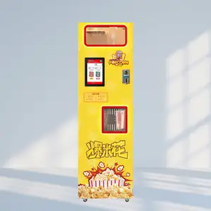 Op Maat Gemaakte Carnaval Pretpark Commerciële Elektrische Volautomatische Slimme Popcorn Machine Benodigdheden