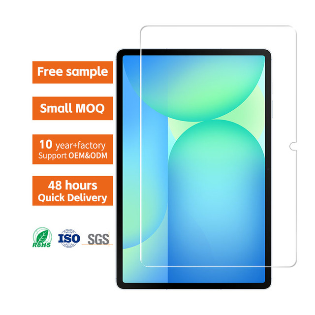 9H Anti-Scratch HD Tempered Glass Screen Protector Bubble-Free 10.9 Inch Fit for Samsung Tab S10FE/S9FE Tablets