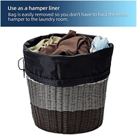 Sac à linge commercial industriel en nylon avec cordon de serrage personnalisé avec logo