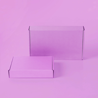 Boîtes en papier cadeau en carton de luxe tendance avec logo personnalisé pour chaussures actuelles