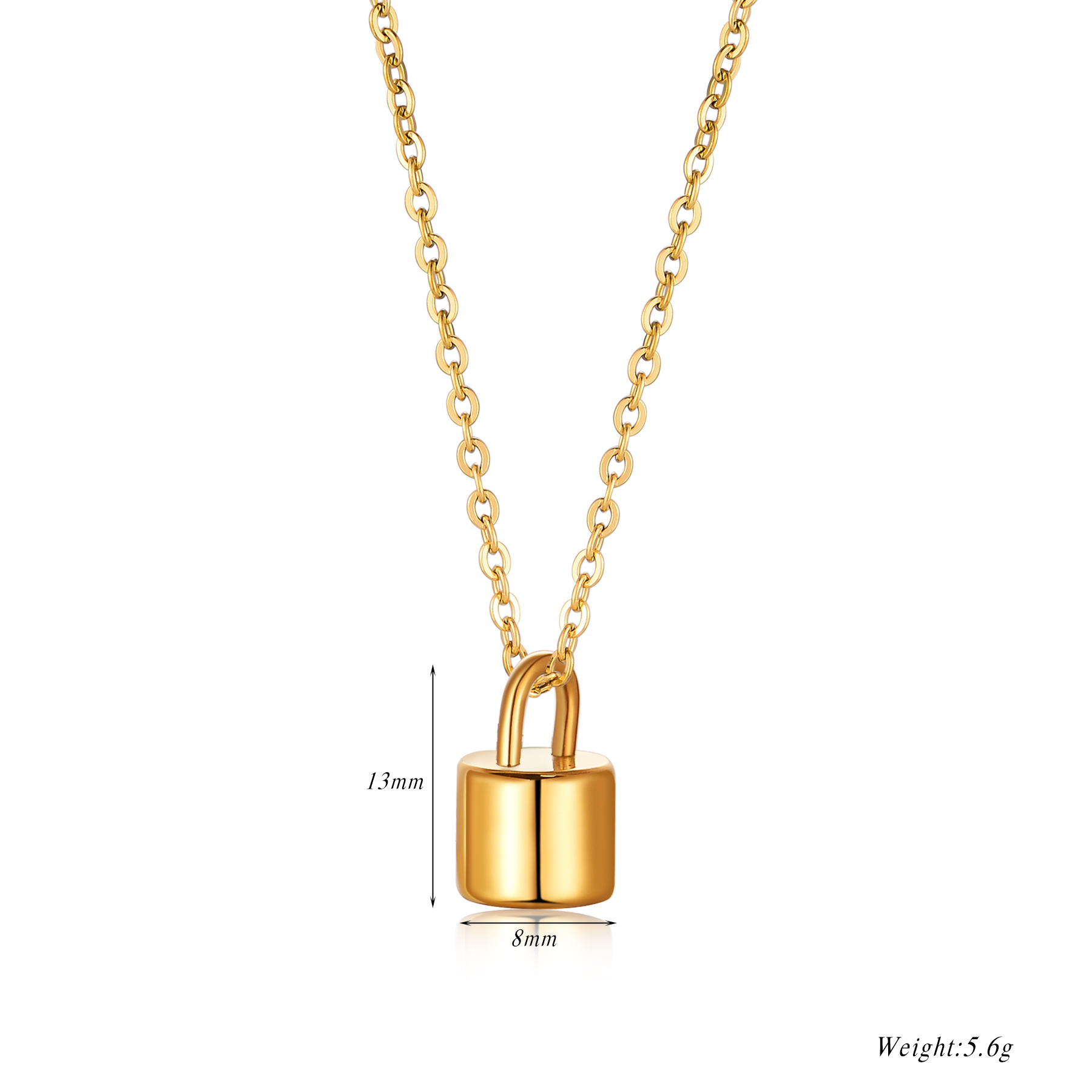 Lock gold