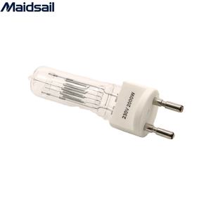 หลอดไฟฮาโลเจนทังสเตน รุ่น 010 2000W สำหรับไฟสปอตไลท์บนเวที ภาพยนตร์ ทีวี ควอตซ์ 230V ยี่ห้อ OLIVER ซานตง ขายตรงจากโรงงาน - Product Image 1