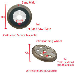 Premium CBN Grinding Wheels <b>for</b> Sharpening Knives, and Woodworking <b>Tools</b>, Precision Honing in Workshops & Factories - Product Image 2