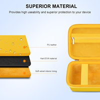 Étui rigide portable étanche en EVA, mini sac de rangement, étui de transport pour imprimante d'étiquettes portable
