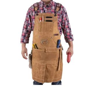 Best Quality leather gardening belt carpenter apron belt Heavy Duty Men Woodworking Work Shop Apron