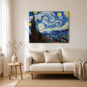 Pintura Acrílica <span class=keywords><strong>por</strong></span> Números DIY, Reproducción Decorativa Moderna de 30*40cm, Hecha a Mano, Estilo <span class=keywords><strong>Van</strong></span> <span class=keywords><strong>Gogh</strong></span> - Product Image 4