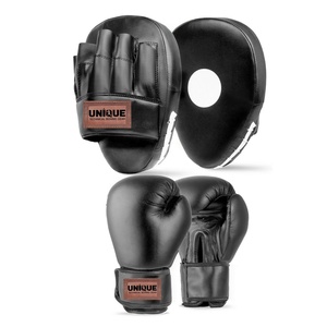 Logotipo personalizado de boxeo de cuero de la pu kit incluyendo guantes de boxeo y enfoque de formación junior boxeo kit - Product Image 2