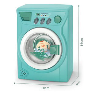 Set di lavatrici a rullo elettrico per bambini Set di tavoli da stiro lavori domestici giochi di ruolo per la casa giochi di imitazione elettrodomestici giocattoli - Product Image 2