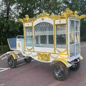 Carro Fúnebre Eléctrico Clásico con Cubierta de Cristal, Modelo 2026, de Gran Venta - Carro de Caballos Eléctrico para Transporte Especial en Oferta - Product Image 2