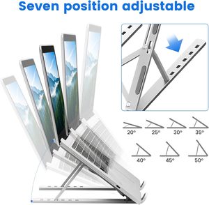 Hot Sale Portable Foldable Carbon Steel <b>Laptop</b> Notebook Holder Height <b>Adjustable</b> Vertical <b>Laptop</b> Stand - Product Image 2
