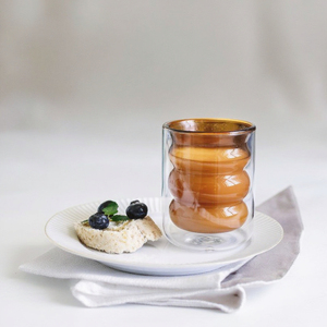 Taza de té de leche colorida de estilo creativo, taza de oruga en espiral de doble pared, taza para beber jugo de café resistente al calor - Product Image 2