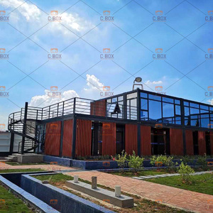 Container house container flat pack container finished garden home beach bar - Product Image 5
